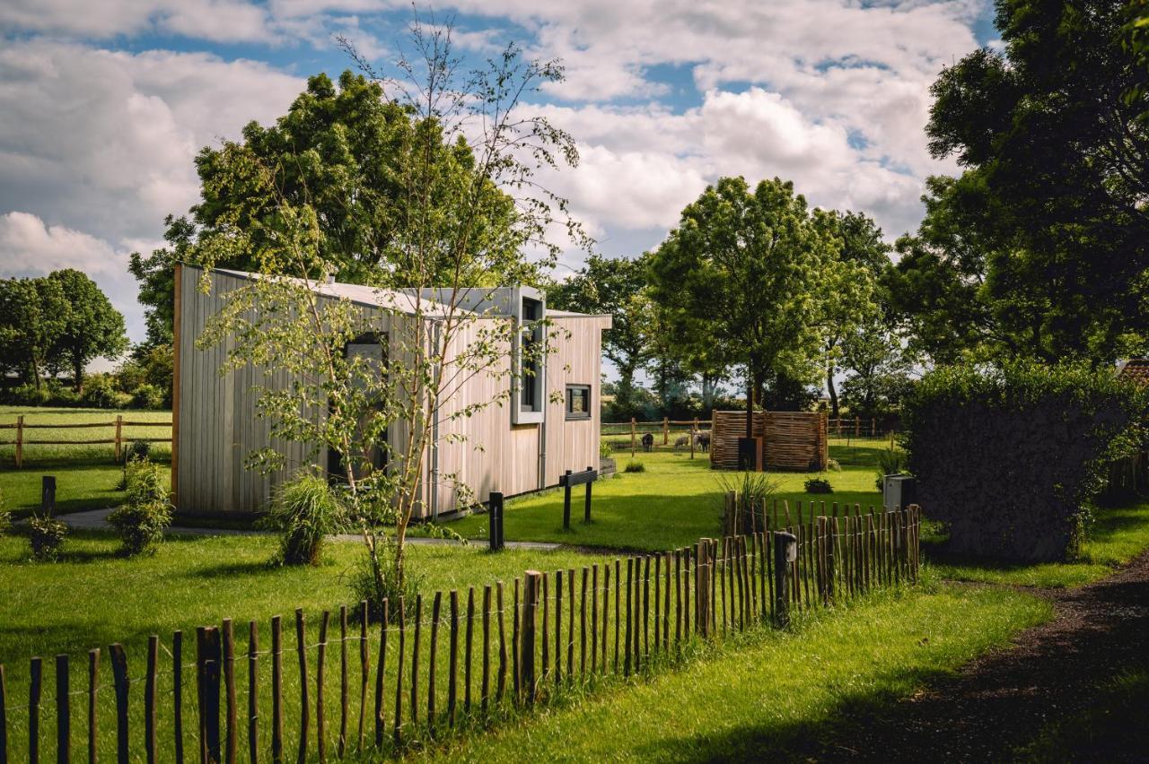 Bij De Genieterij Luxe Tiny Houses Koudum Екстериор снимка